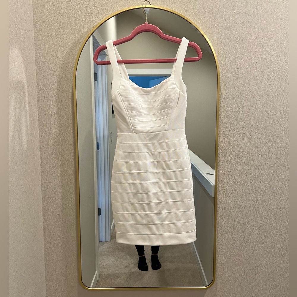 White Fitted Dress